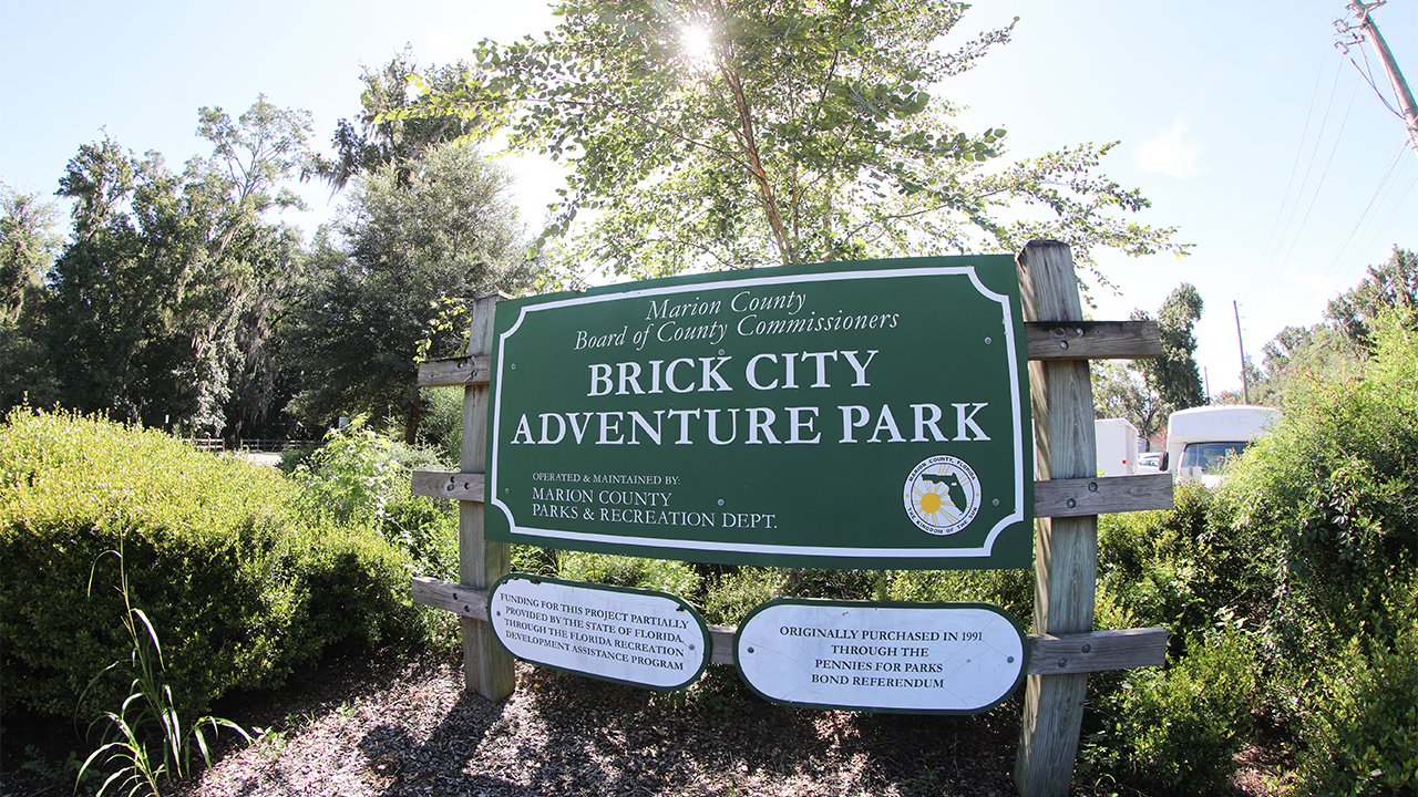 Brick City Park Sign